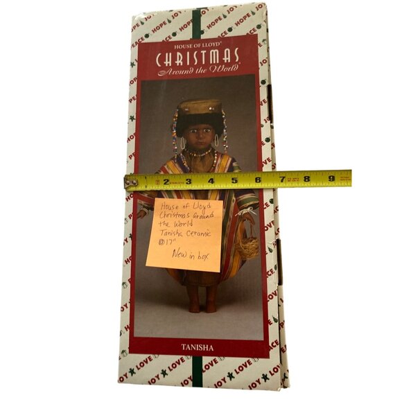 Vintage House Of Loyd Christmas Around World Tanisha Doll - Picture 5 of 6
